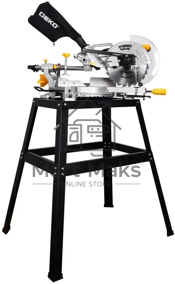 Торцовочная пила Deko DKMS2100-255 2200Вт 4500об/мин d=255мм