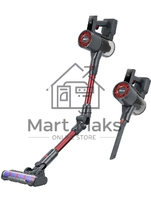 Вертикальный пылесос Kitfort КТ-5539 450Вт красный/серый