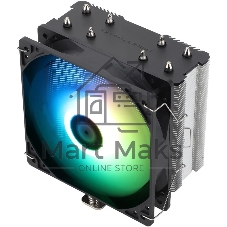 Кулер для процессора Thermalright Assassin X 120 Refined SE ARGB черный, 120 мм, алюминий/медь, 1550 об/мин, 25.6 дБ, 4 pin PWM, 225 Вт, ARGB, высота 148 мм