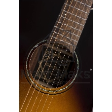 Акустическая гитара BATON ROUGE X54S/OM-CHB 6 струн, цвет Chocolate Burst