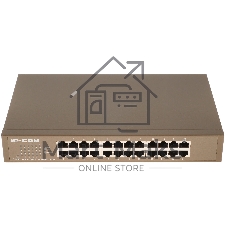 Коммутатор IP-COM G1024D, 24×1 Гбит/с, неуправляемый