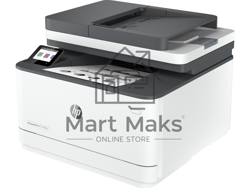 МФУ лазерный HP LaserJet Pro 3103fdw (3G632A), A4, ч/б, печ. 33 стр/мин., скан до 19 стр/мин. (ч/б) 8 стр/мин. цвет, 1200x1200 dpi, Ethernet (RJ-45), USB 2.0, Wi-Fi