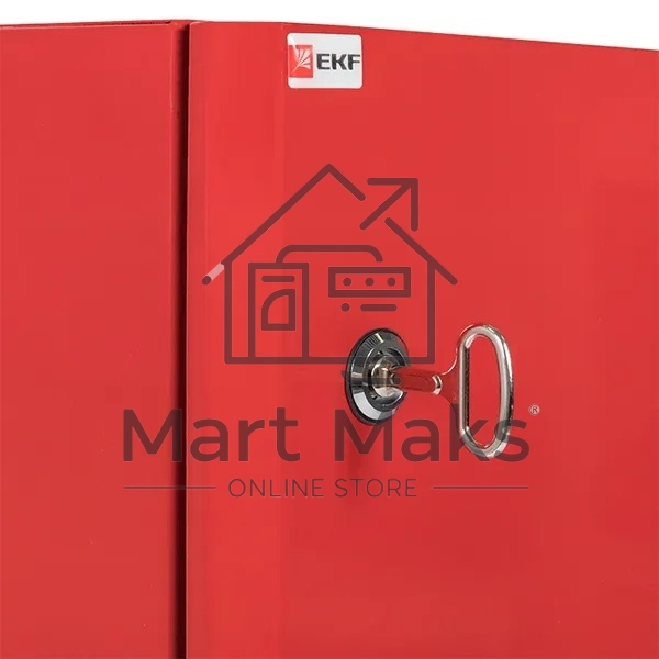 Щит с монтажной панелью EKF PROxima ЩМПг- 80.60.25 (ЩРНМ-4) RAL 3001 IP54