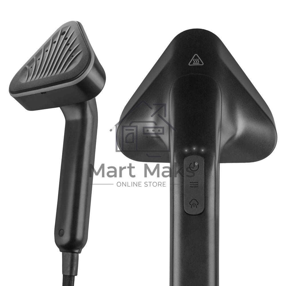 Отпариватель для одежды Endever Odyssey Q-12, черный, мощность 2400 Вт, производительность 50 г/мин, емкость бака 1,7л, 1 шт/уп