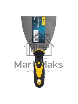 Шпатель Deli DL-HD4 100мм Размер:100 мм. Длина 12 мм. нержавеющая сталь.