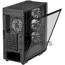 Корпус ATX Deepcool CC560 V2 черный, без БП, боковая панель из закаленного стекла, USB 3.0, USB 2.0, audio