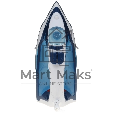 Утюг BBK ISE-2201 темно-синий, 2200 Вт, 30 г/мин, 100 г/мин, 270 мл