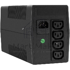 Источник бесперебойного питания ExeGate Power NB-650.LED.AVR.4C13 / 650 ВА / 390 Вт / 4 x IEC 320 C13