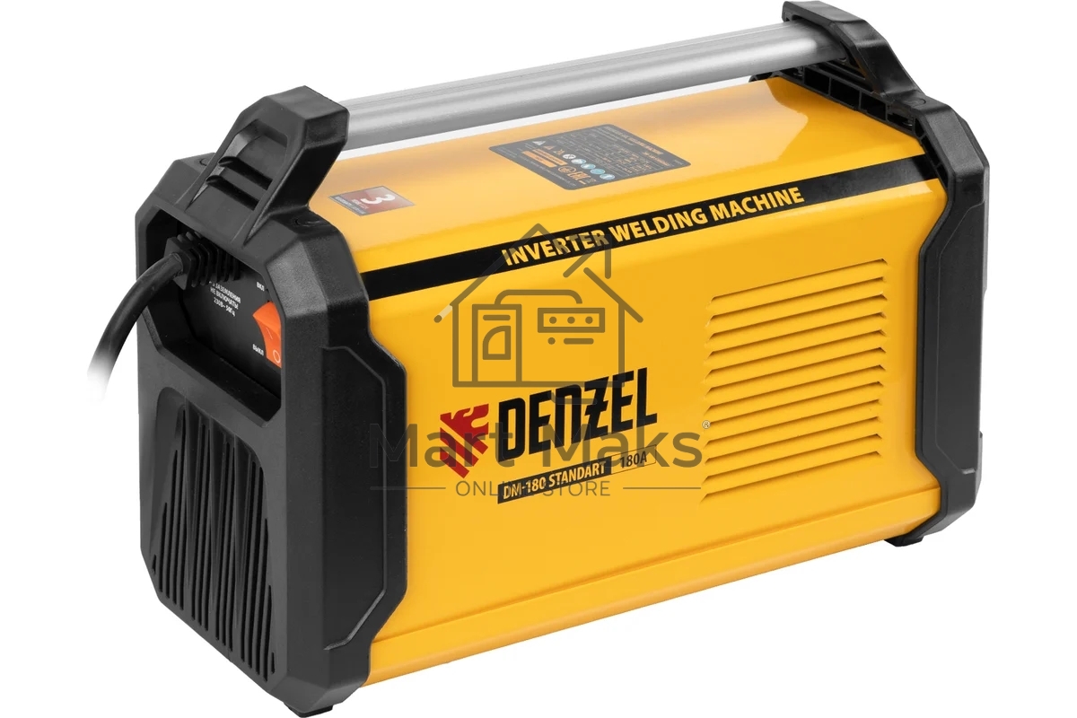 Аппарат инвертор. дуговой сварки DM-180 Standart, 180 А, ПВ 60% Denzel