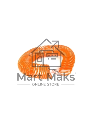 Шланг спиральный для пневмоинструмента PATRIOT PU 156x8мм полиамид быстросъем.