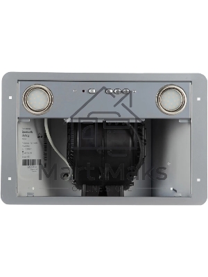 Вытяжка встраиваемая Elikor Flat 42П-430-К3Д серебристый, 42 см, 430 куб. м/ч, 60 дБ