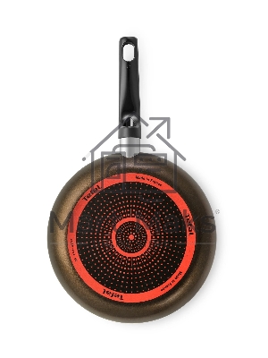 Сковорода Tefal Easy Plus 4237128, 28 см коричневый