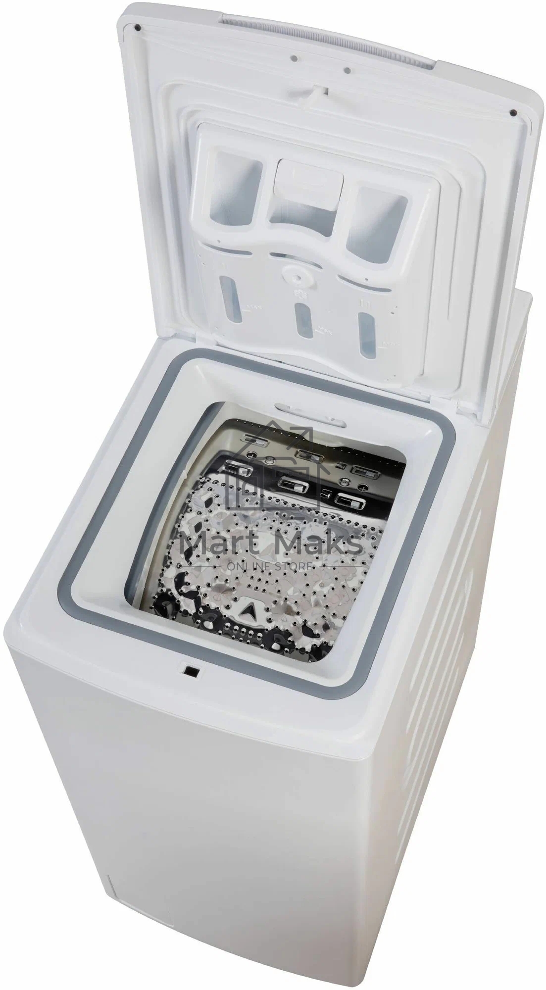 Стиральная машина Korting KWMT 1270 I белый, загрузка вертикальная 7,5 кг, 1200 об/мин., класс: А+++