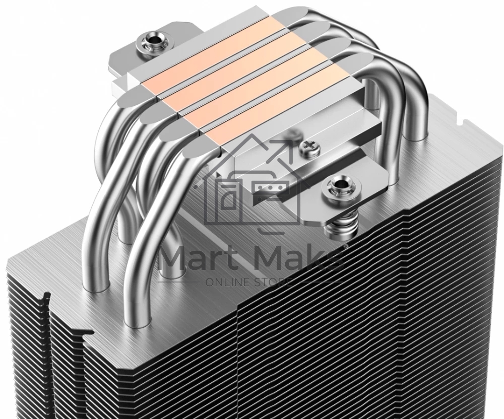 Кулер для процессора ID-COOLING SE-214-XT ZF белый 120мм алюминий+медь 1600rpm 28.5db 4-pin 180W 150мм