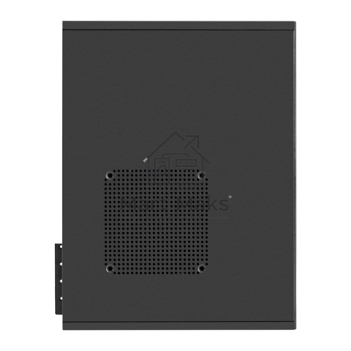 Корпус Minitower ExeGate BAA-303MU-UNS350 (mATX, БП UNS350 с вент. 12см, 2*USB+1*USB3.0, HD Audio, черный)