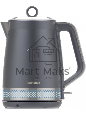 Чайник электрический Rondell RDE-WK880 1.7л. 2200Вт титан/серебристый корпус: серебристый