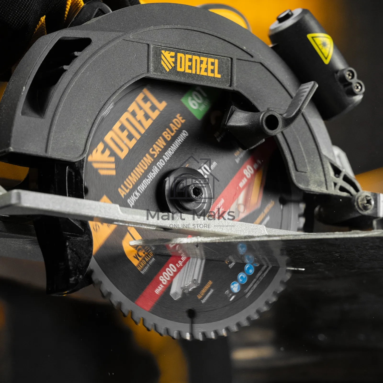 Пильный диск по алюминию Denzel ф165 х 20 мм, 60 зубьев 733747