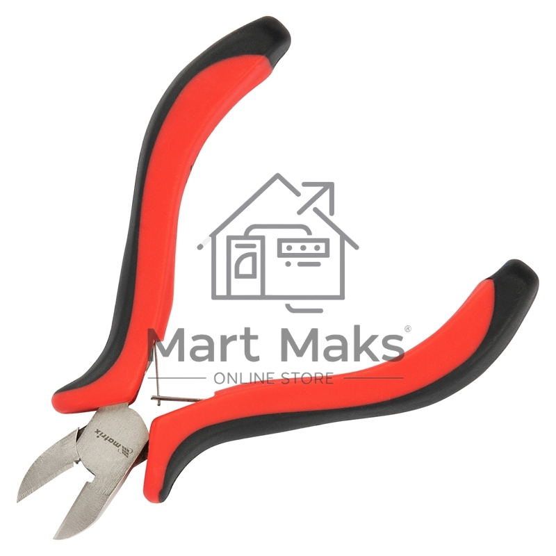 Бокорезы Matrix mini 130 мм, никелированные, авторазжим, двухкомпонентные рукоятки