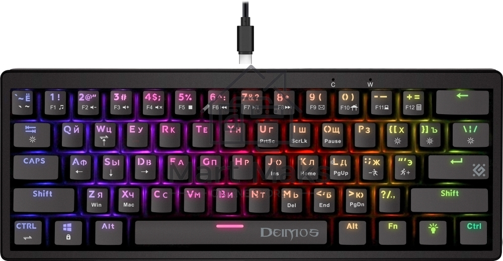 Клавиатура Defender Deimos GK-303 проводная, USB, черный