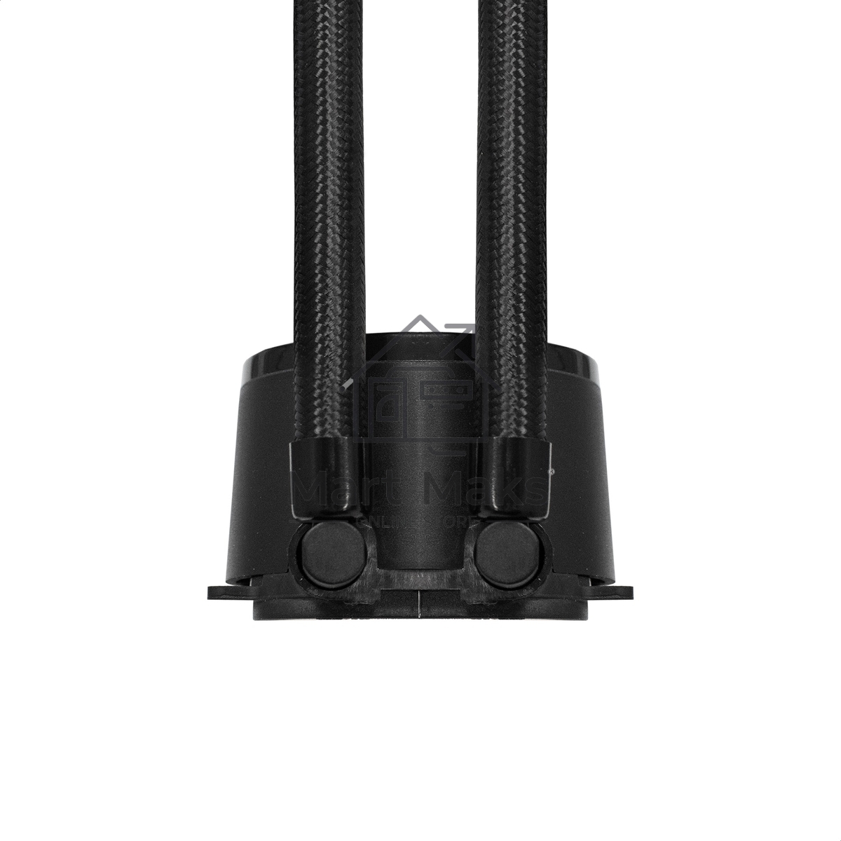 Комплект водяного охлаждения ExeGate BlackWater-240V2.PWM.RGB EX293457RUS черный 120мм алюминий+медь 2000rpm 22db 4-pin