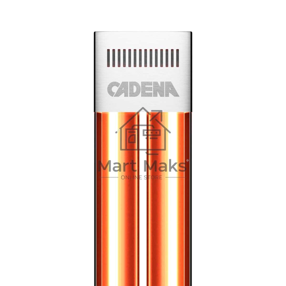 Инфракрасный обогреватель Cadena GLW 1,5 КВт, серый, 1500 Вт, 15 м2