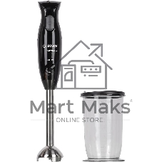 Блендер Bosch MSM2610B, погружной, черный