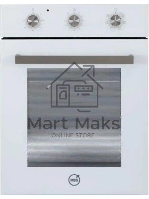 Духовой шкаф электрический MBS DE-452 белый стекло/белый