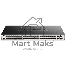 Коммутатор D-Link DGS-1510-52X/A2A, 48×1 Гбит/с + 4×10 Гбит/с SFP+, управляемый