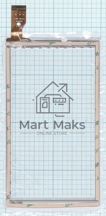 Сенсорное стекло (тачскрин) TPC1269 VER5.0, белое