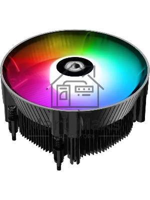 Кулер ID-Cooling DK-07A RAINBOW (AMD) черный 120мм алюминий 1800rpm 26db 4-зшт 125W 60мм