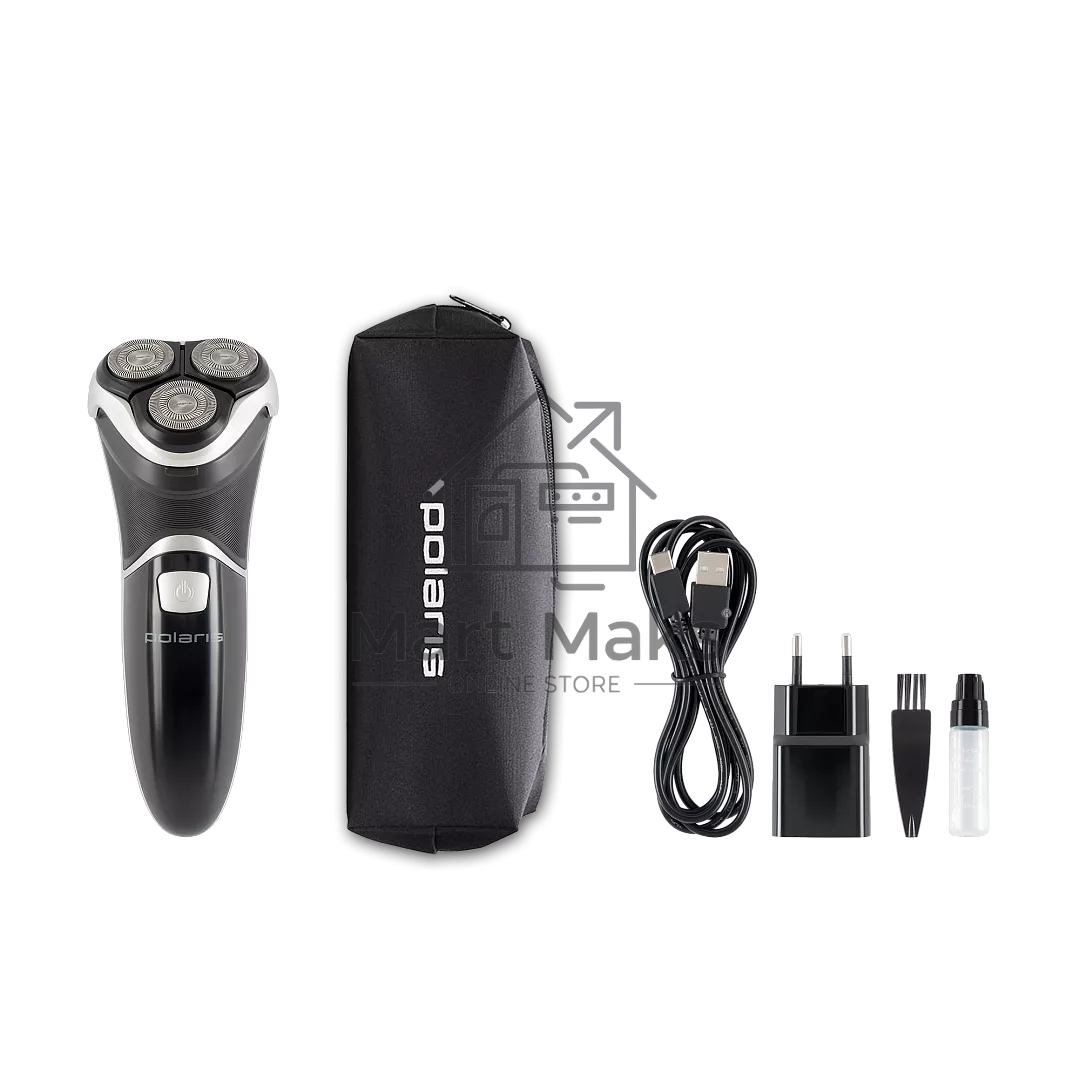 Бритва электрическая Polaris PMR 0421RC Pivot Touch 4D PRO черный