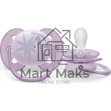 Пустышка Philips Avent ultra soft, пальмы, 0-6 мес., 1 шт.