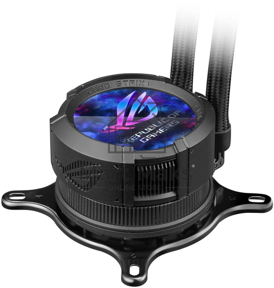 Жидкостная система охлаждения ASUS ROG STRIX LC III 360 ARGB LCD 90RC00W1-M0UAY0 черный 120мм алюминий+медь 2200rpm 36db 4-pin