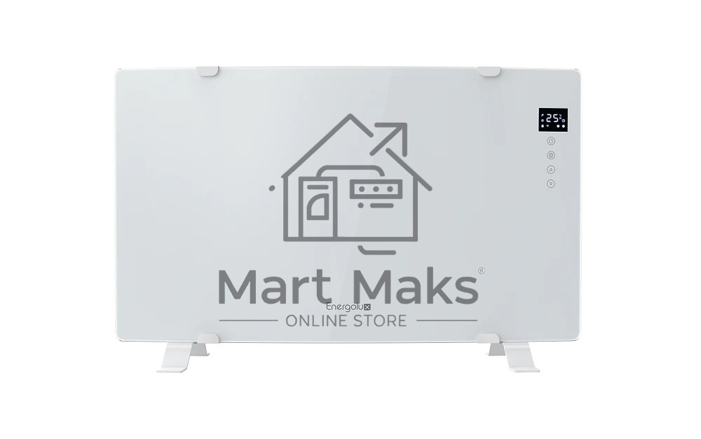 Электрический конвектор Energolux ECH-1500E-J1-WG, белое стекло