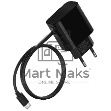 Сетевое зарядное устройство Maxvi CHL-240M 2.4A, with microUSB cable, черный