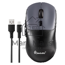 Мышь игровая беспроводная Dual BT+USB с зарядкой Smartbuy X7 черно-синяя (SBM777DSG) /40.  