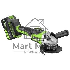 Углошлифовальная машина Greenworks GD24AG 754Вт 10500об/мин рез.шпин.:M14 d=125мм (3200207CUB)