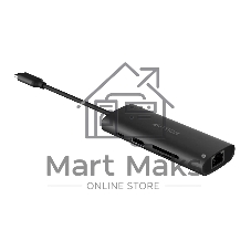 Разветвитель USB-C A4Tech DST-80C 2порт. серый