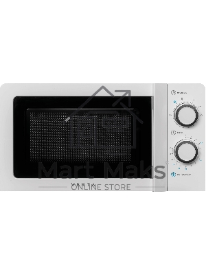 Микроволновая печь Vekta MS720CHW 20 л. 700 Вт механическое управление, белый