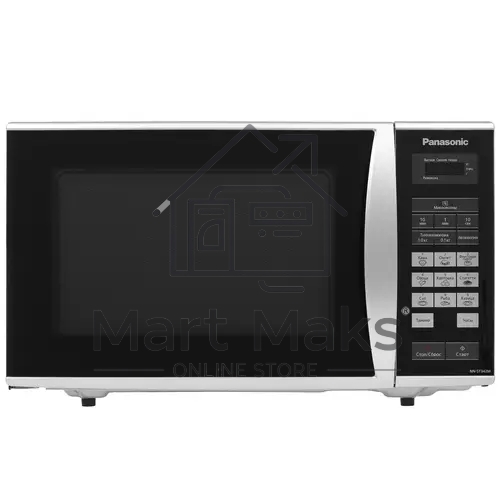 Микроволновая печь Panasonic NN-ST342MZPE серебристый, 25 л, 800 Вт, переключатели - сенсор