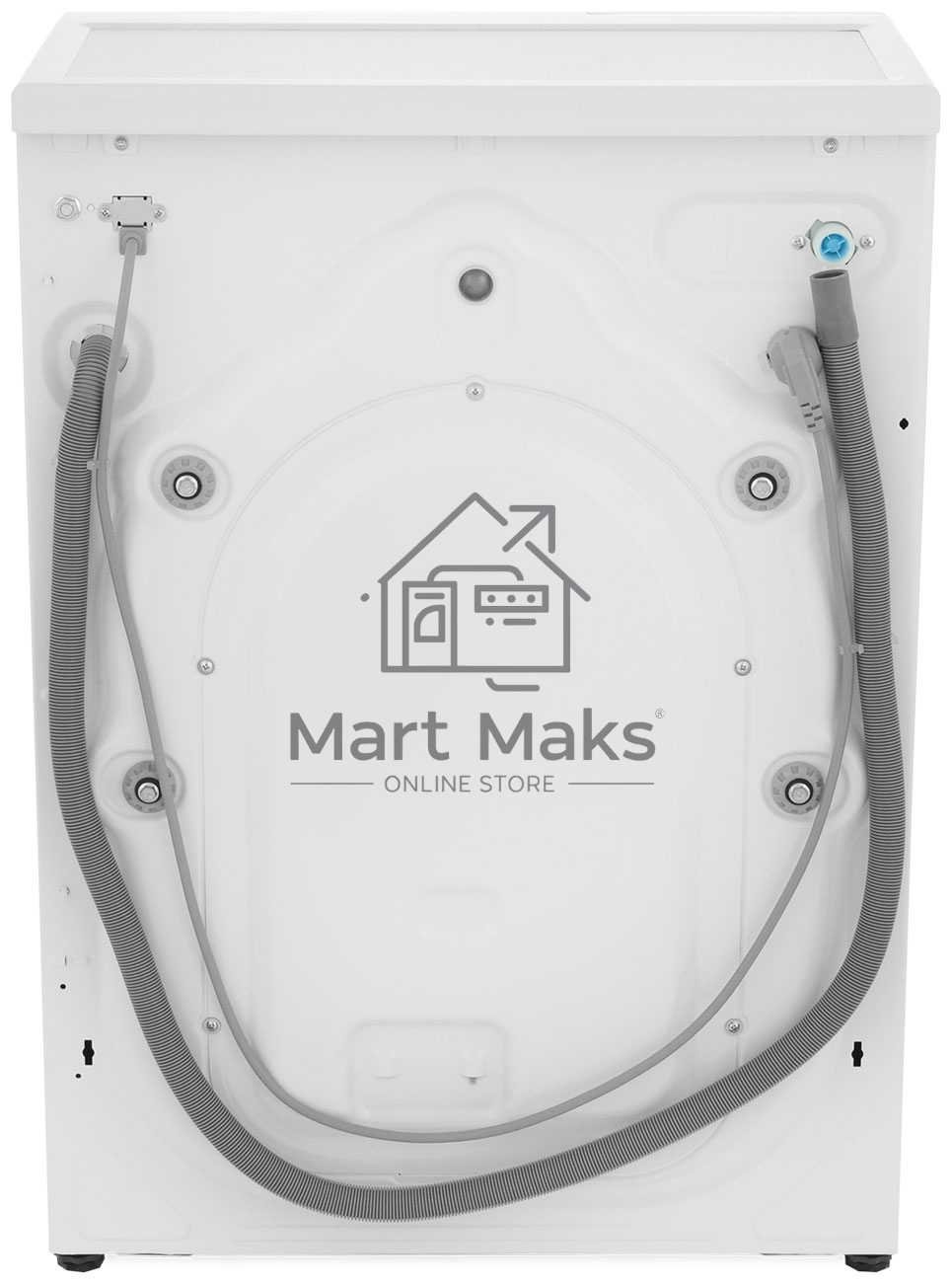 Стиральная машина Beko WRS 54P1 BSW белый, загрузка фронтальная 5 кг, 800 об/мин, класс: A-10%