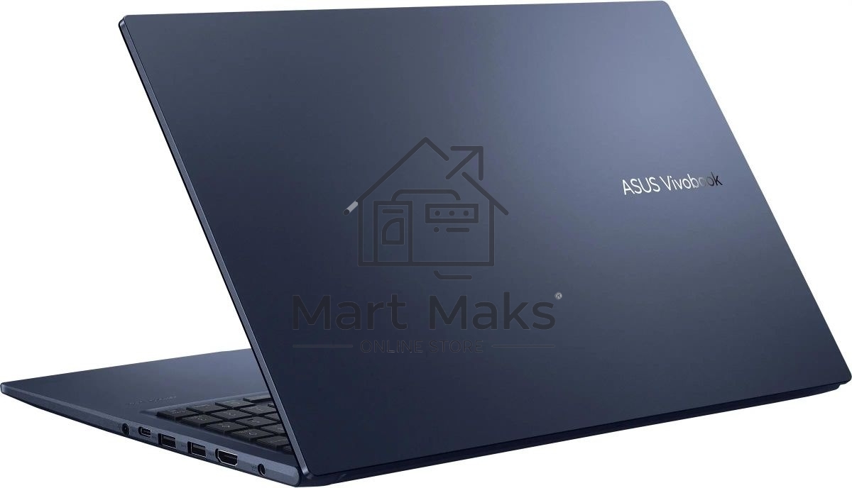 Ноутбук Asus Vivobook 15 X1502VA-BQ924 синий 90NB10T1-M01890 Core i7 13620H 16Gb SSD512Gb Intel Iris Xe graphics 15.6