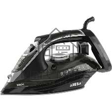 Утюг ARESA AR-3129 черный, 3150 Вт, 50 г/мин, 150 г/мин, 350 мл