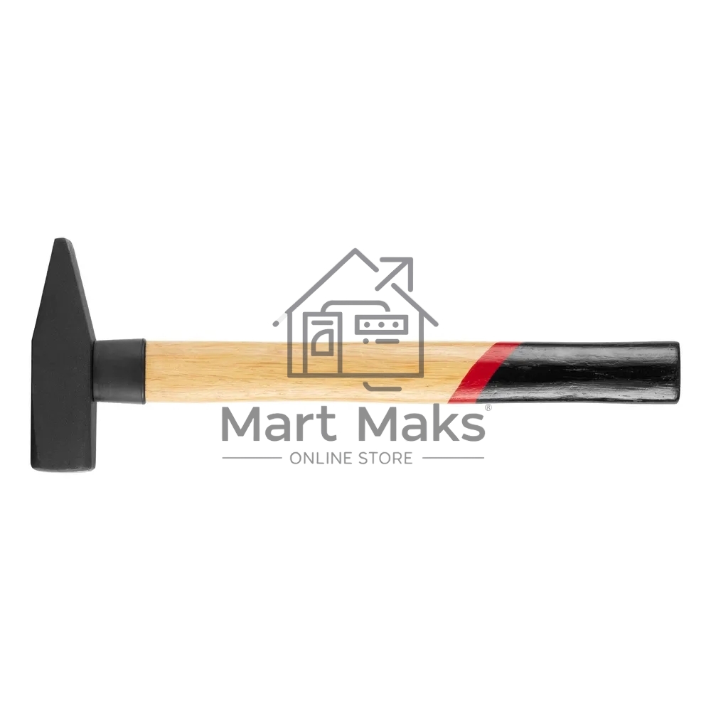 Молоток слесарный Matrix 800 г, квадратный боек, деревянная рукоятка