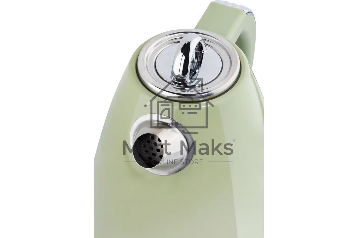 Чайник электрический LEONORD LE-1906/2 RETRO, 2200 Вт, 1.5 л, оливковый