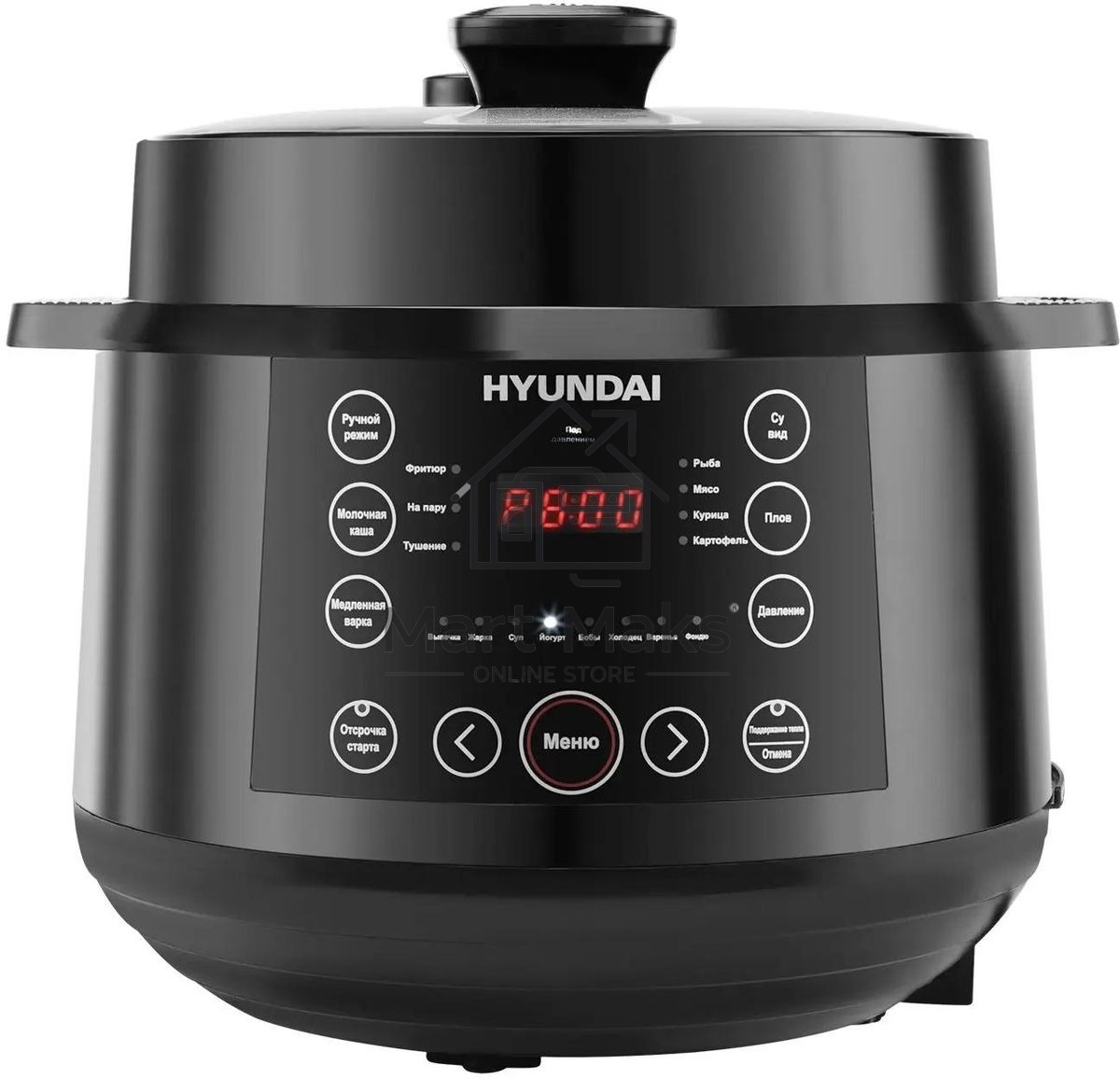 Мультиварка Hyundai HYMC-2407 5.7л 1000Вт черный/черный