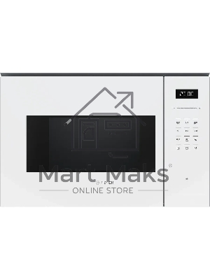 Встраиваемая микроволновая печь Bosch BEL554MW2 25л. 900Вт белый