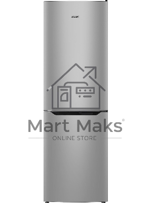 Холодильник Atlant XM 6621-189 серебристый двухкамерный 205/119 л морозилка снизу, капельная система