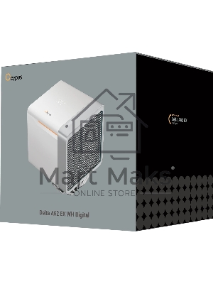 Кулер для процессора Ocypus Delta A62 EX WH Digital, 2x120мм ARGB FAN, Top Display Panel, 6 HEAT PIPES, 4-PIN PWM, 600-1800 RPM, 31DBA, HYDRO BEARING, LGA115X/1200/1700/18XX, AM4/AM5