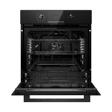 Духовой шкаф Kuppersberg HM 628 Black 11, High-Tech, 70 л, комбинированное управление, дисплей, таймер, 11 режимов, макс. температура 250 градусов, гриль, телескопические направляющие (на 1 уровень), энергоэффективность А, цвет черный, цвет фурнитуры черный